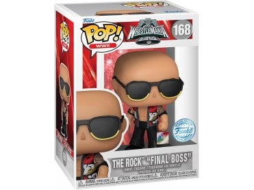  Funko POP! WWE: the Rock - Dwayne The Rock Johnson - Final Boss Vinyl Figure 