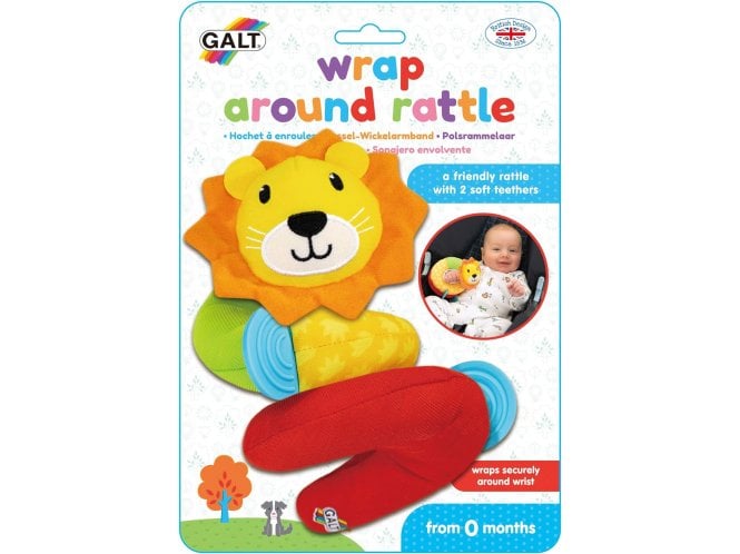  Galt Wrap Around Rattle, Wrist Rattle Toy
