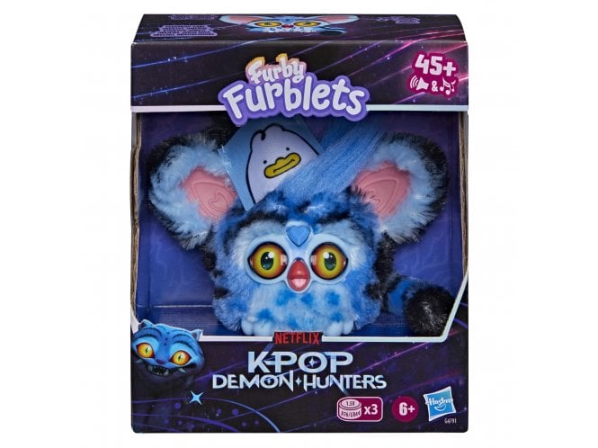 Hasbro Furby Furblets Interactive Toy KPop Demon Hunters Derpy Tiger