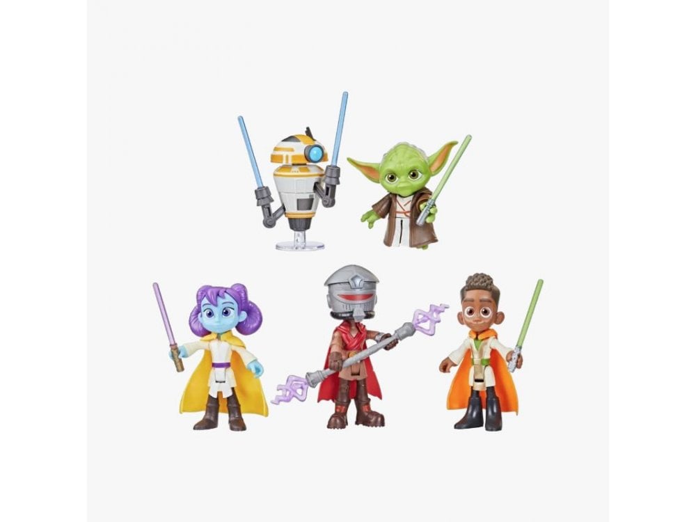 Star Wars Young Jedi Adventures 5-Figure Action Set | Toytown UK