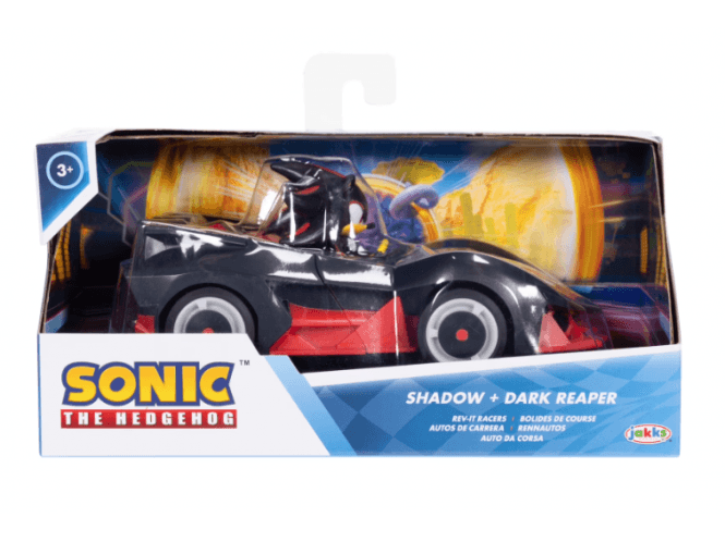 Jakks Sonic Car And Figure Set - SHADOW