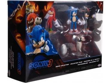 Sonic The Hedgehog 3 Movie Action Figures Knuckles Shadow Buzz Bomber & Drone