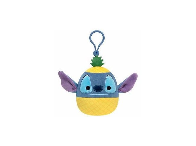 Jazwares Squishmallows Clip On Stitch Pineapple Yellow/Blue