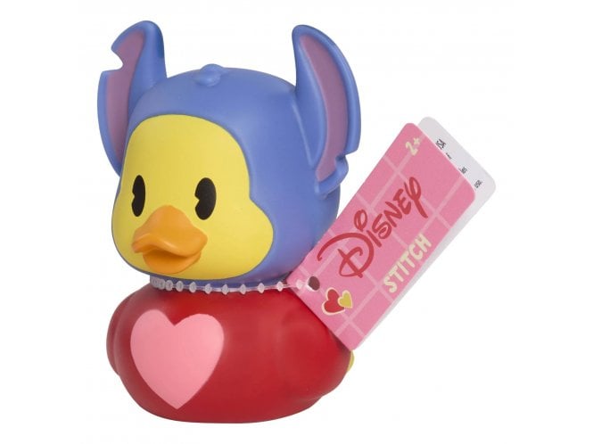 Just Play Disney Duckalooz Rubber Ducks - Stitch - Love Duck