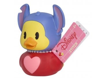 Disney Duckalooz Rubber Ducks - Stitch - Love Duck