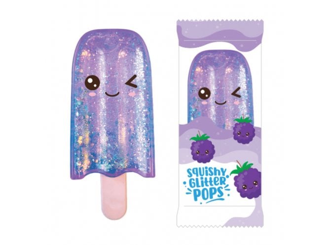 Keycraft Squishy Glitter Pops - Blackberry