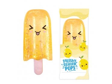 Keycraft Squishy Glitter Pops - Lemon 