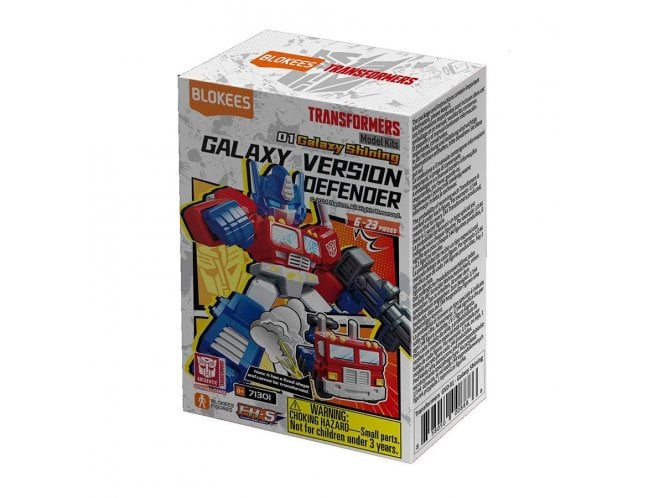 Leftfield Transformers Galaxy Defender Version 1 Blokees Blind Mini Model Kit