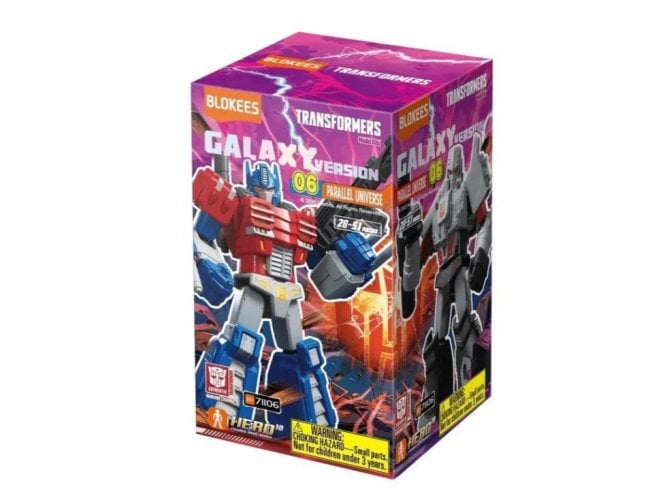 Leftfield Transformers Galaxy Version 06: Parallel Universe Blokees Action Figure - Blind Box