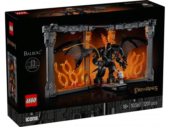 LEGO 10367 The Lord of the Rings: Balrog™ Book Nook