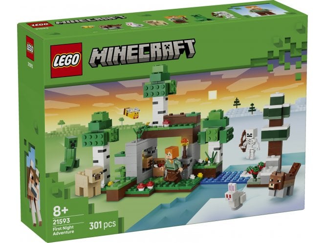 LEGO 21593 Minecraft 21593 First Night Adventure 