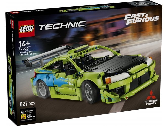 LEGO 42229 Fast and Furious Mitsubishi Eclipse Car 