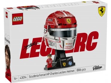LEGO 43014 Scuderia Ferrari HP Charles Leclerc Helmet