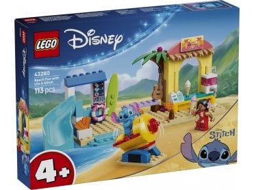 LEGO 43280 Beach Fun with Lilo & Stitch