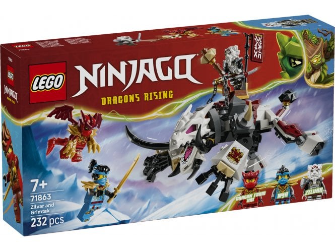 LEGO 71863 Zilvar and Grimtak the Dragon Beast 