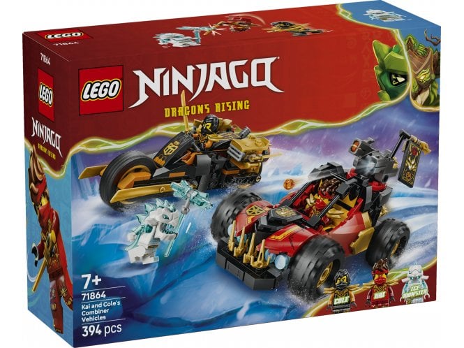 LEGO 71864 Kai and Cole's Combiner Vehicles 