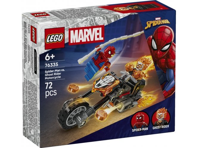 LEGO 76335 Spider-Man vs. Ghost Rider Motorcycle