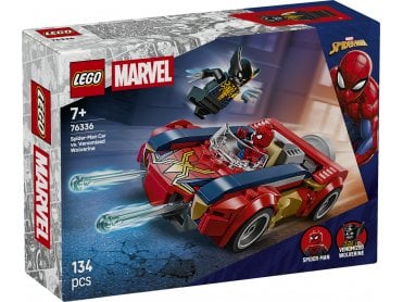 LEGO 76336 Spider-Man Car vs. Venomized Wolverine 