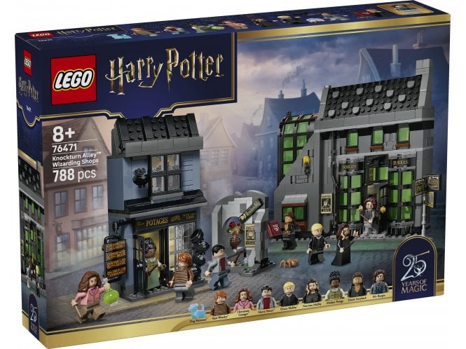 LEGO 76471 Knockturn Alley™ Wizarding Shops 