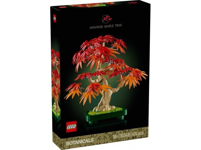 LEGO Botanicals Japanese Red Maple Bonsai Tree 10348