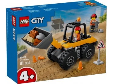 LEGO City 60450 Yellow Construction Wheel Loader 