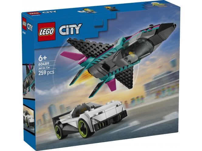LEGO City 60489 Jet vs. Car 