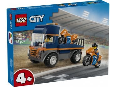 LEGO City 60491 Motorcycle Transporter