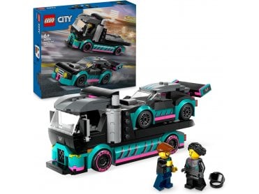 LEGO City Race Car and Car Carrier Truck