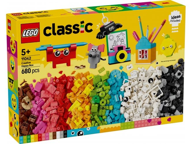 LEGO Classic Creative Happy Box Building Toys 11042