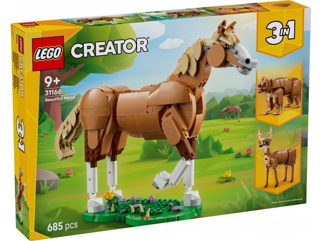 LEGO Creator 3 in 1 31166 Beautiful Horse