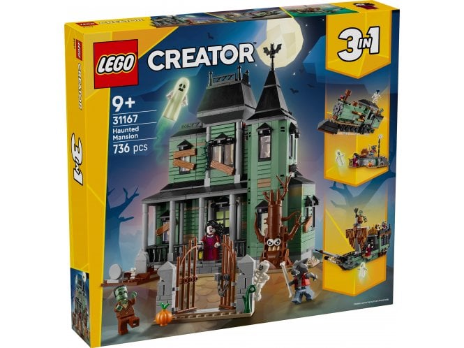 LEGO Creator 3 in 1 31167 Haunted Mansion 
