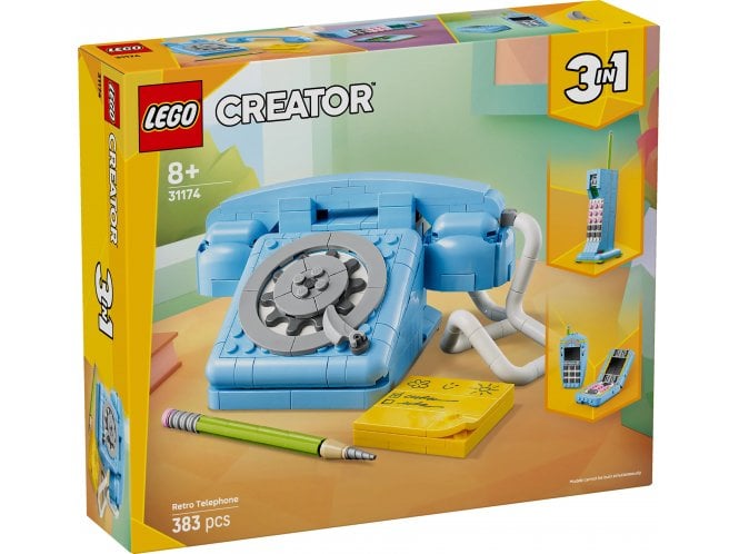 LEGO Creator 3 in 1 31174 Retro Telephone 