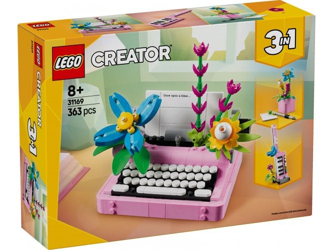 LEGO Creator 31169 Typewriter with Flowers