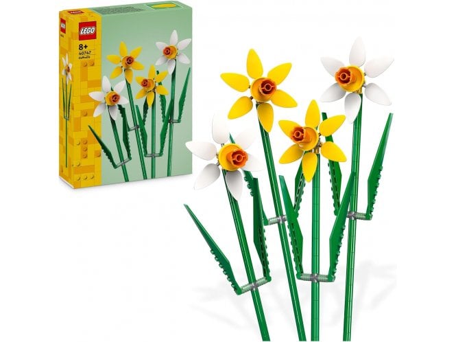 LEGO Creator Daffodils, Artificial Flowers Set 40747