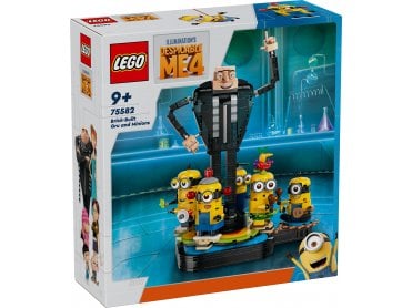 LEGO Despicable Me Brick-Built Gru and Minions 75582