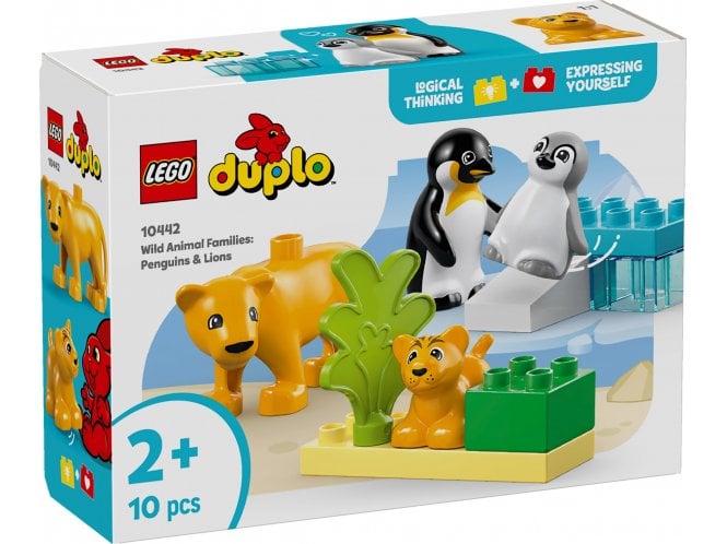 LEGO Duplo 10442 Wild Animal Families: Penguins & Lions
