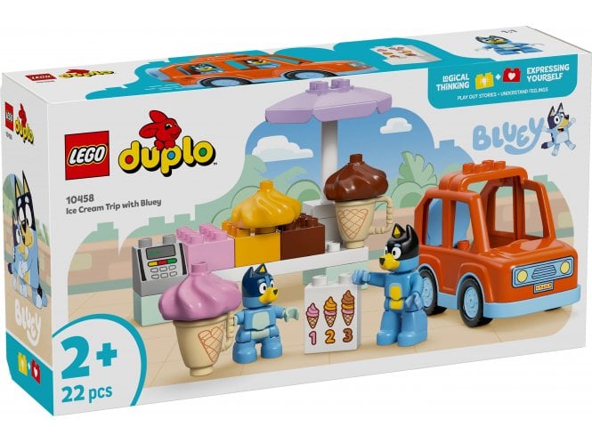 LEGO Duplo 10458 Ice Cream Trip with Bluey 