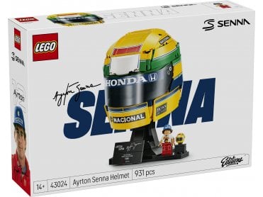 LEGO Editions Ayrton Senna Helmet Building Set 43024