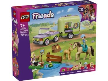 LEGO Friends 42695 Horse & Baby Foal Trailer