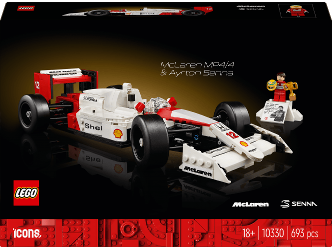 LEGO Icons McLaren MP4/4 & Ayrton Senna Set 10330