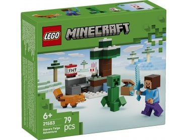 LEGO Minecraft 21583 Steve's Taiga Adventure