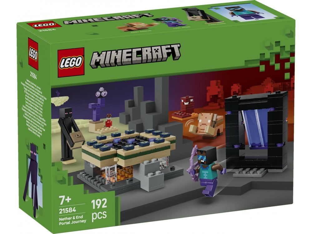 LEGO Minecraft 21584 | Nether & End Portal Journey | Toytown
