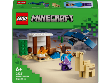 LEGO Minecraft Steve's Desert Expedition Building Toys 21251