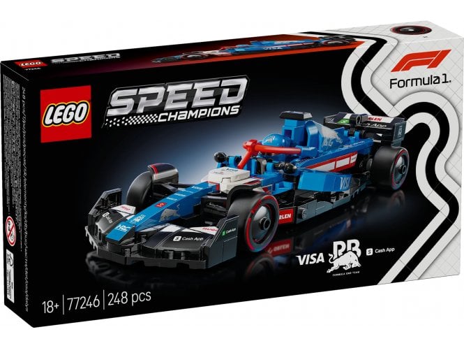 LEGO Speed Champions 77246 Visa Cash App RB VCARB 01 F1® Race Car