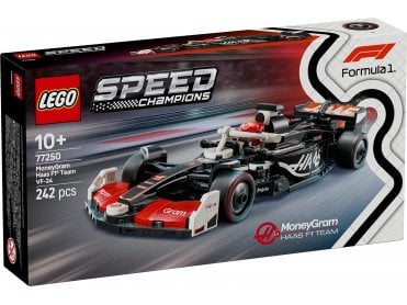 LEGO Speed Champions 77250 MoneyGram Haas F1® Team VF-24 Race Car 