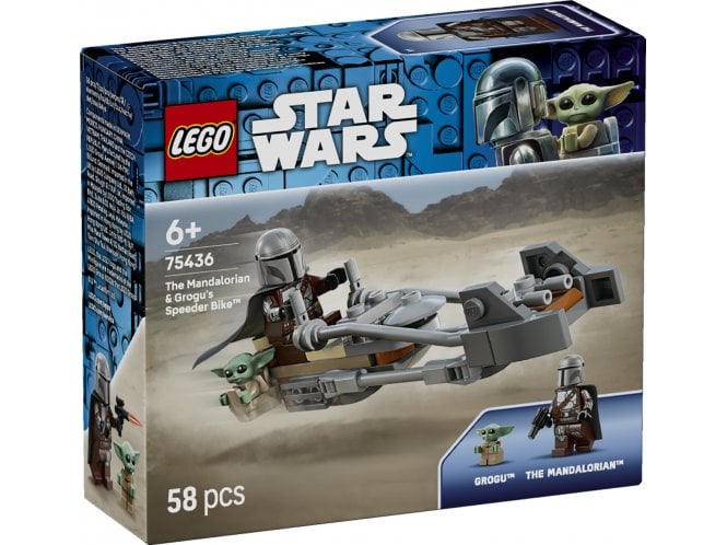 LEGO Star Wars 75436 The Mandalorian & Grogu's Speeder Bike™ 