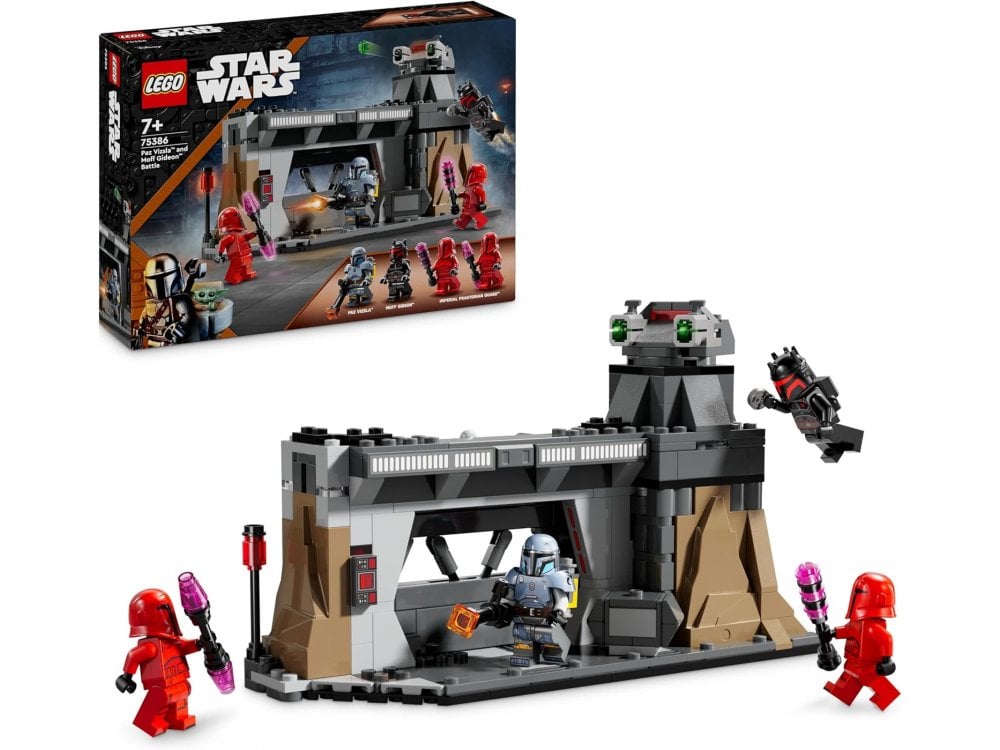 EGO Star Wars Paz Vizsla vs Moff Gideon Battle Set 75386 | Toytown UK