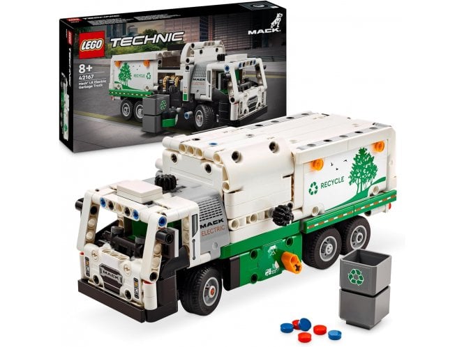 LEGO Technic Mack LR Electric Garbage Truck 42167