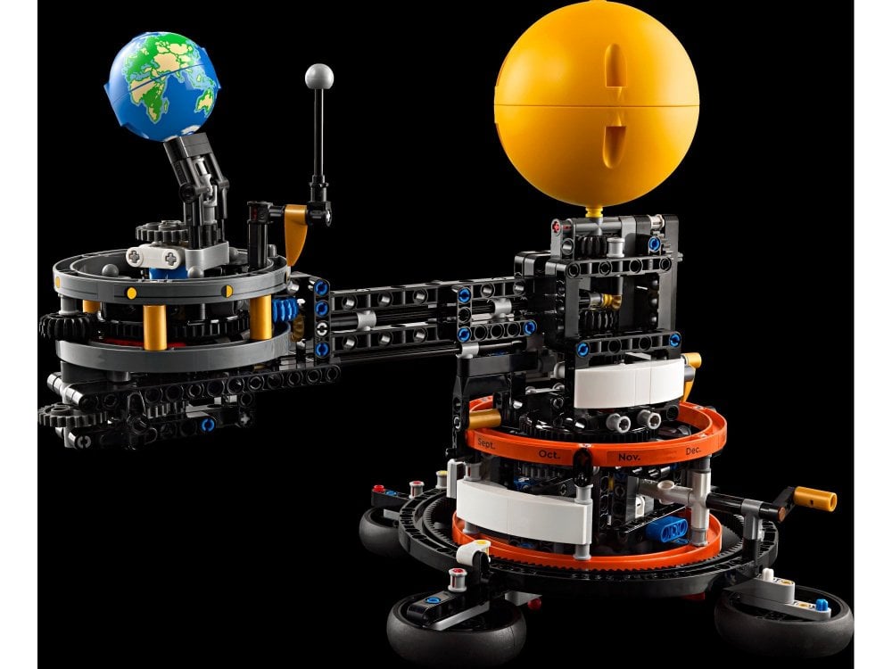 Planet Earth In Orbit Lego