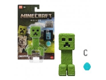 A Minecraft Movie Creeper Figure